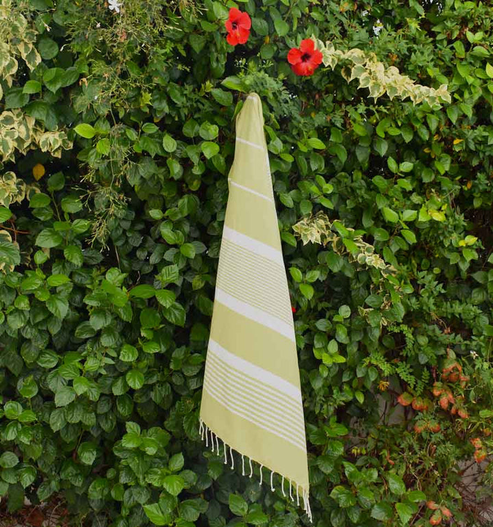 Fouta arthur couleur pistache Fouta Tunisia - 4