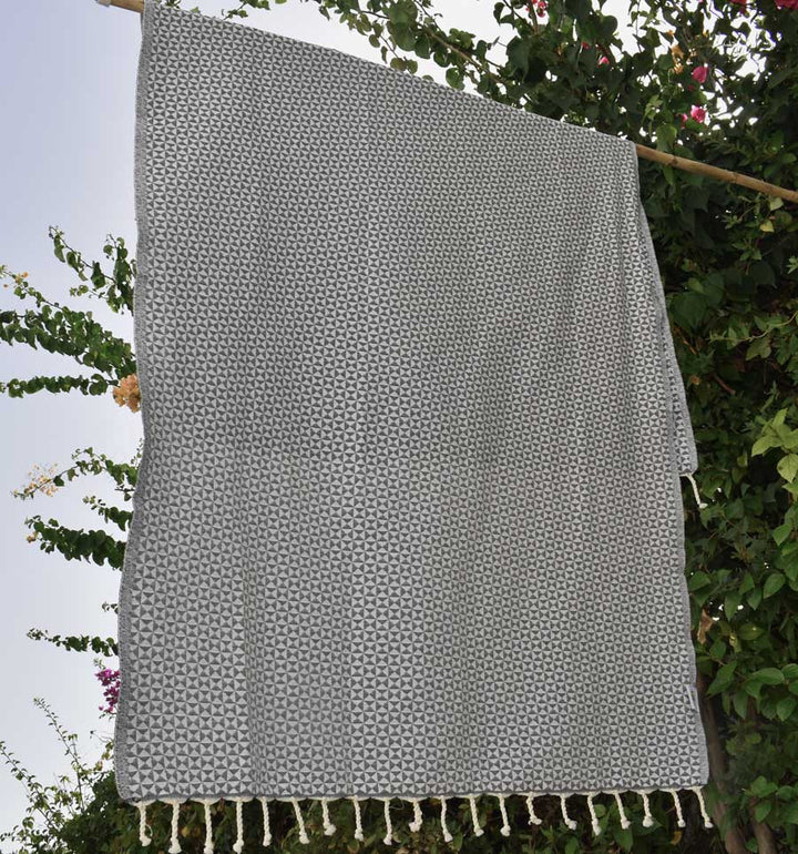 Fouta papillon gris ardoise Fouta Tunisia - 1