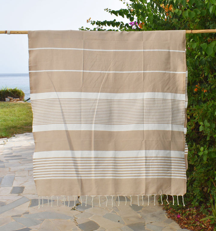 Fouta arthur beige  - 1