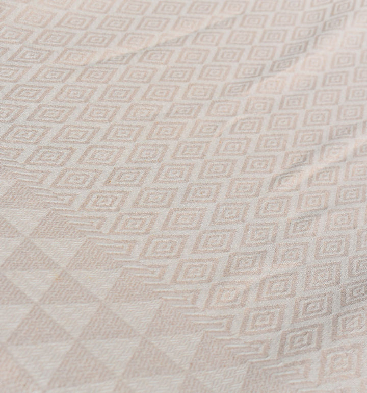 Fouta Jaquard Diamant beige Fouta Tunisia - 3