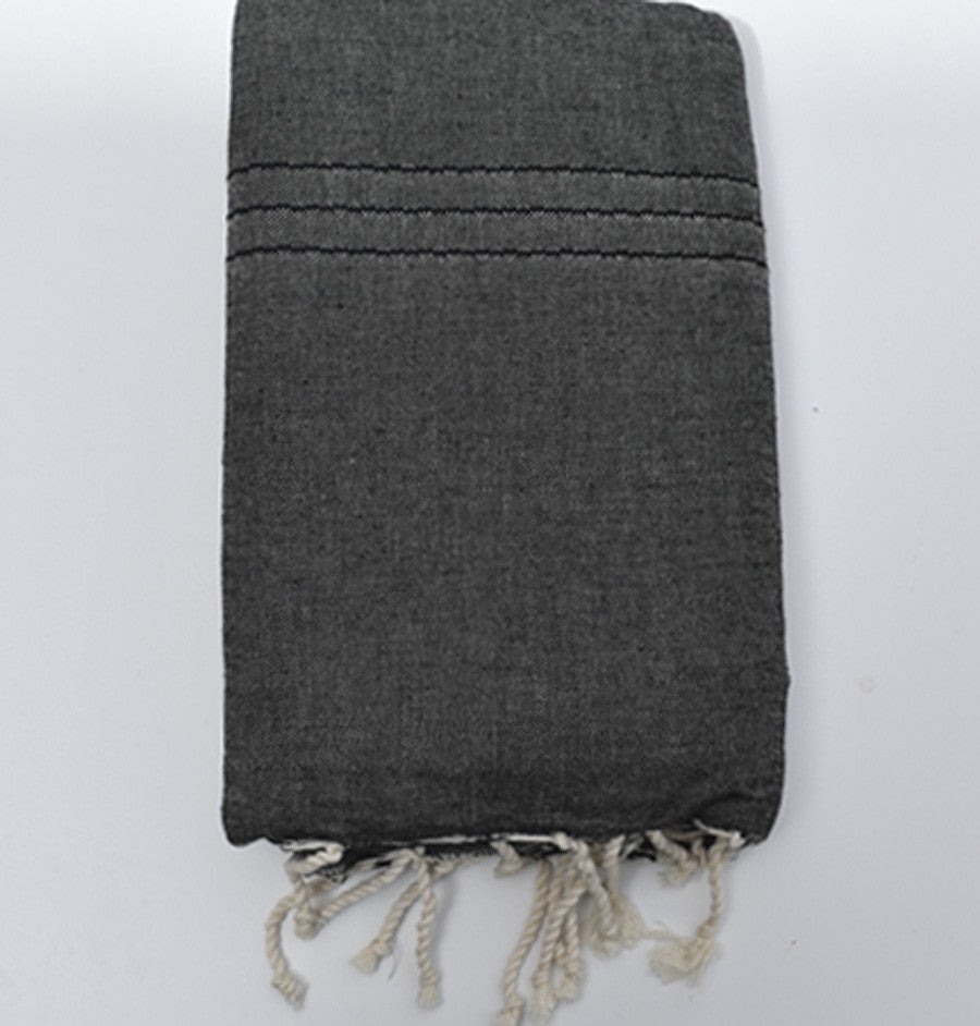 Jeté gris ardoise  - 1