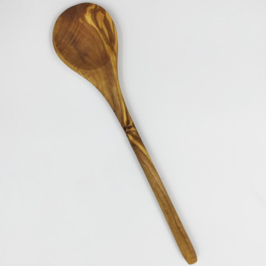 Cuillère en bois d'olivier 30cm  - 1