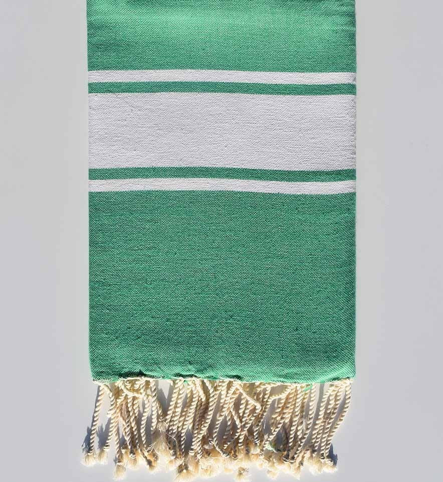 Fouta classique vert Fouta Tunisia - 1