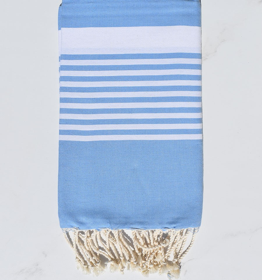 Fouta arthur bleu ciel Fouta Tunisia - 1