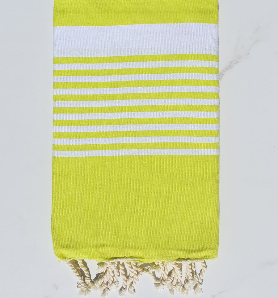 Fouta arthur vert chartreuse Fouta Tunisia - 1