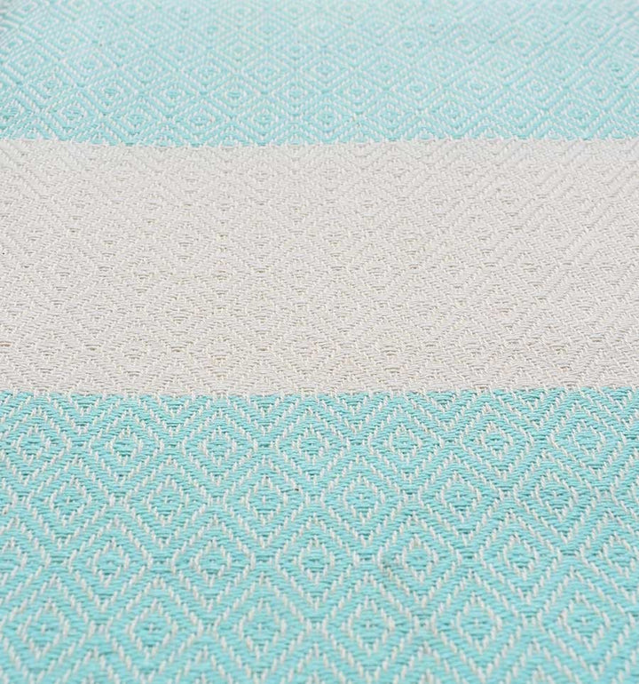 Fouta Diamant vert d'eau Fouta Tunisia - 2