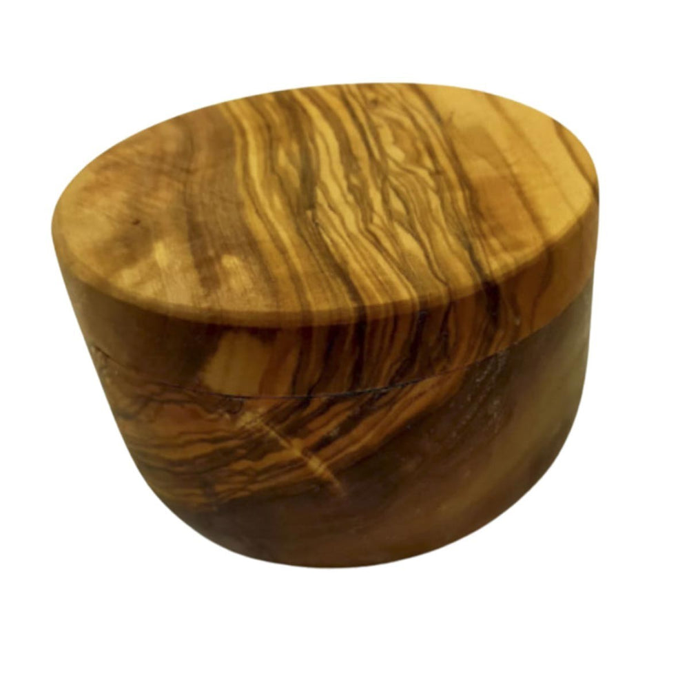 Boite aimantée en bois d'olivier  - 2