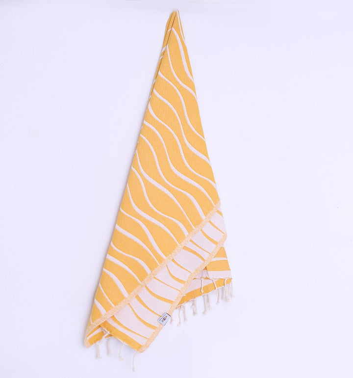 Fouta Hawaï Jaune Fouta Tunisia - 4