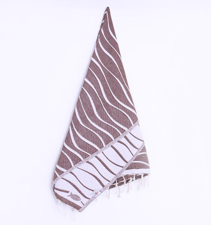 Fouta Hawaï Marron Fouta Tunisia - 4