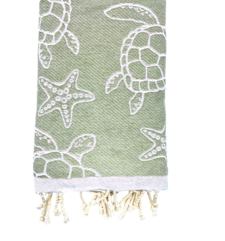 Fouta Seychelles Kaki Fouta Tunisia - 7