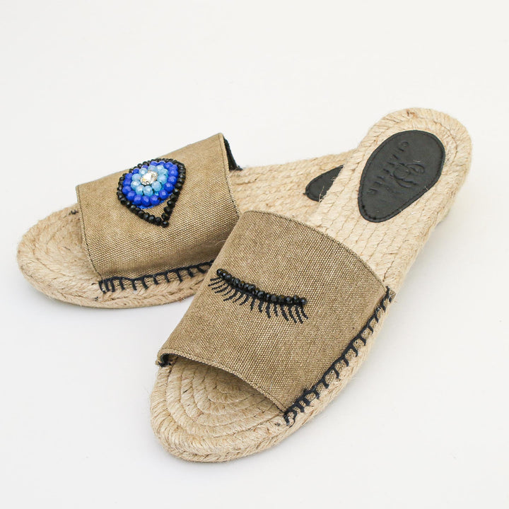 Mules Kaki Crabster - 1