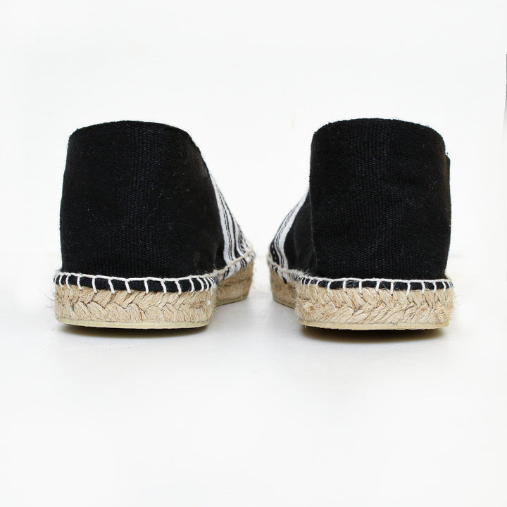 Espadrille Homme Noire et Blanche Crabster - 3