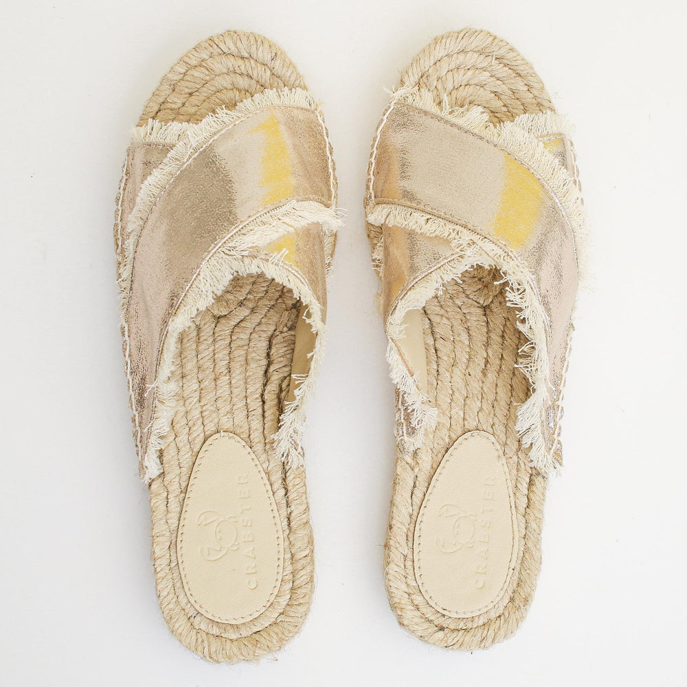 Mules Dorées Crabster - 3