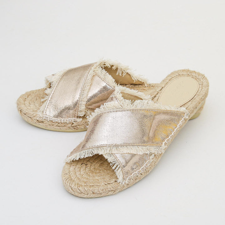 Mules Dorées Crabster - 2