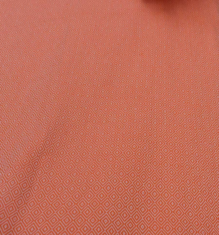 Fouta Diamant orange corail Fouta Tunisia - 4