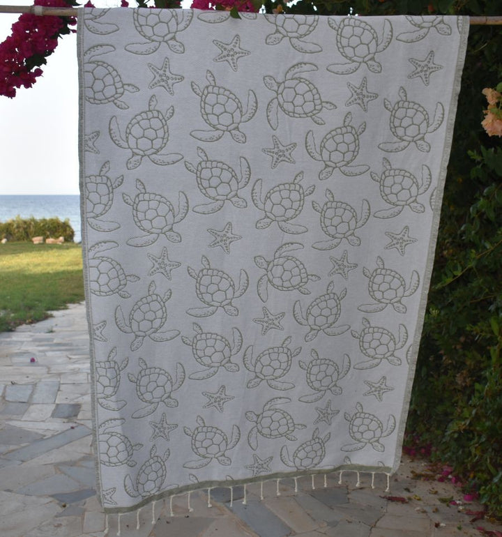 Fouta Seychelles Kaki Fouta Tunisia - 2