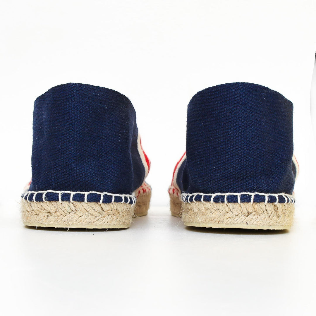 Espadrille Homme bleu avec rayures Crabster - 3