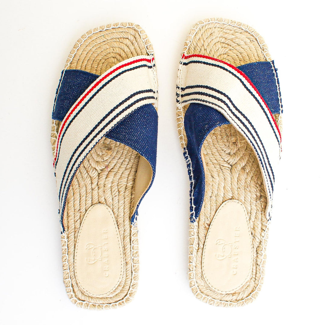 Mules Homme Bleu Crabster - 4