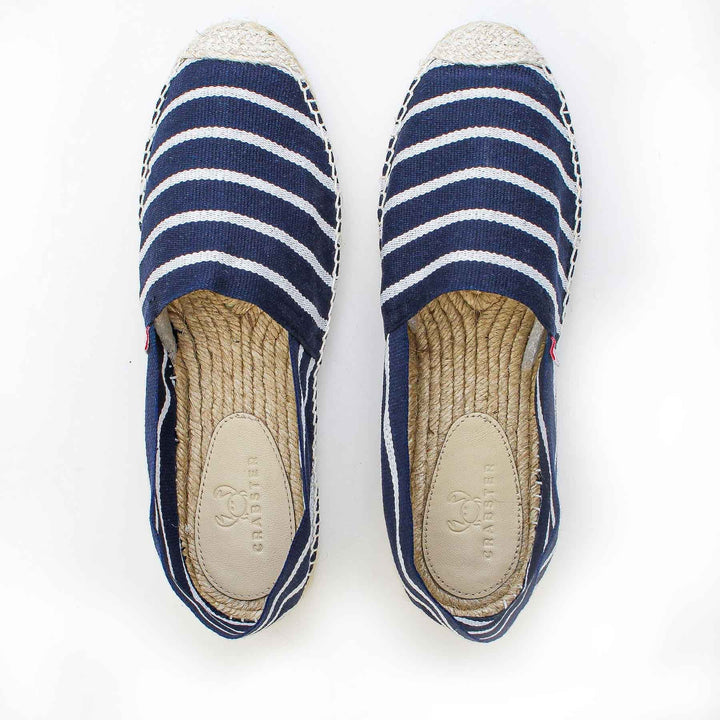 Espadrille Homme Marinière marine Crabster - 2