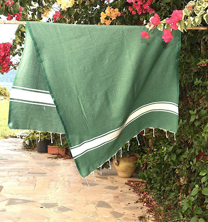 Fouta classique vert