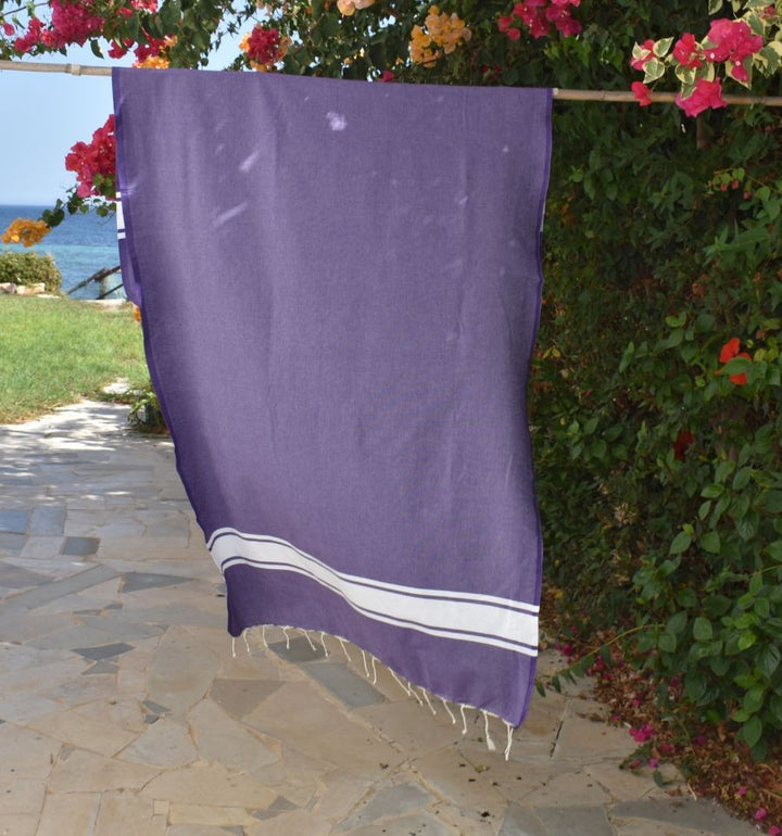 Fouta classique violet