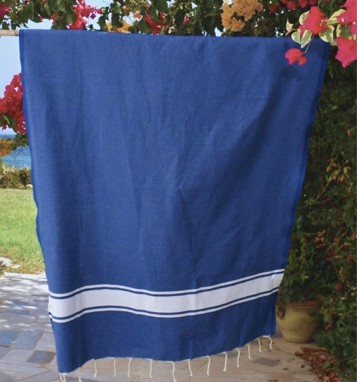 Fouta classique bleu