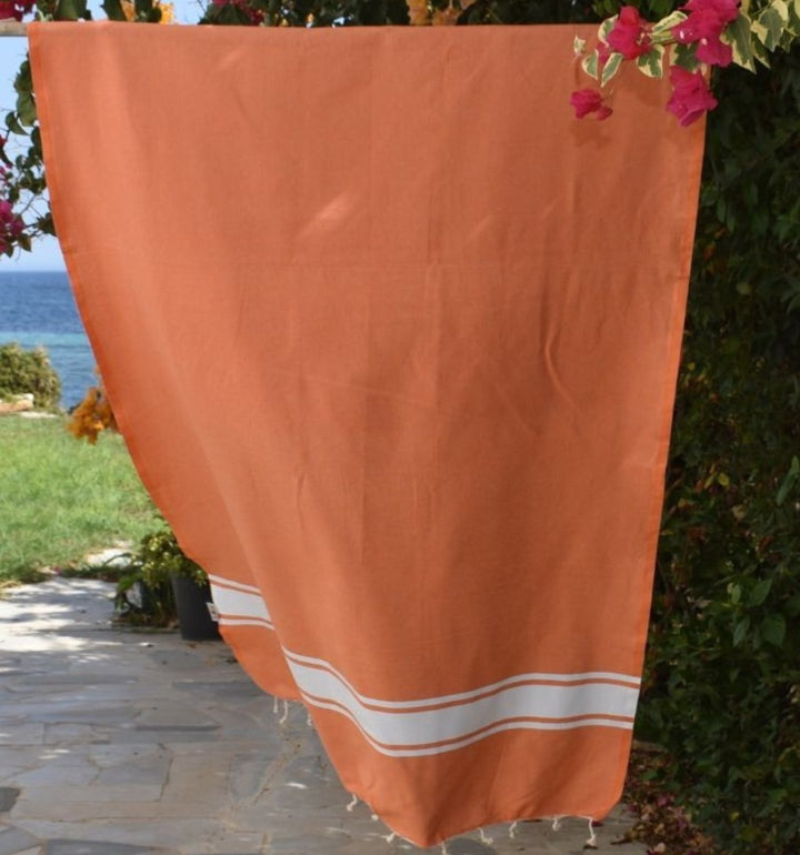 Fouta classique orange