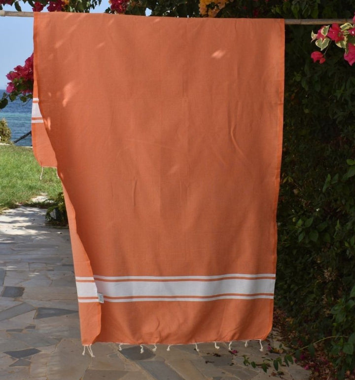 Fouta classique orange