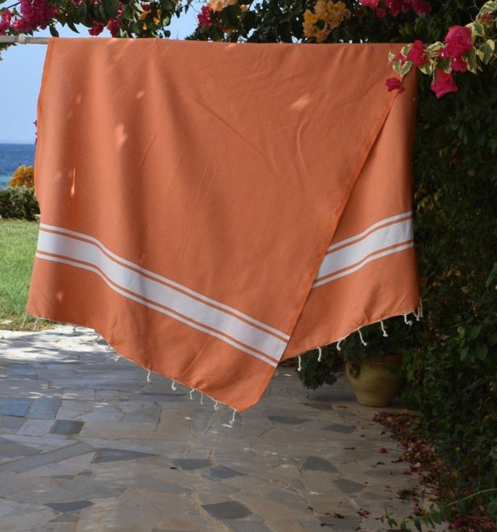 Fouta classique orange