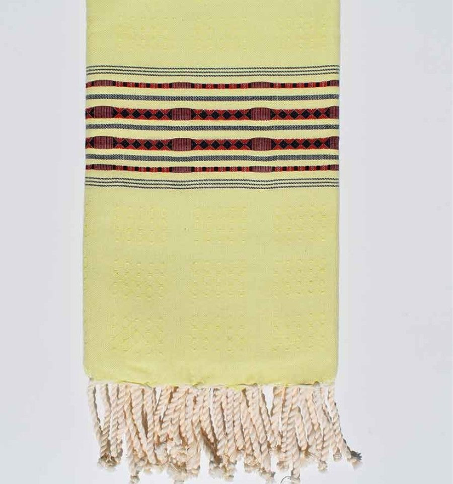 Fouta thalasso vert pistache
