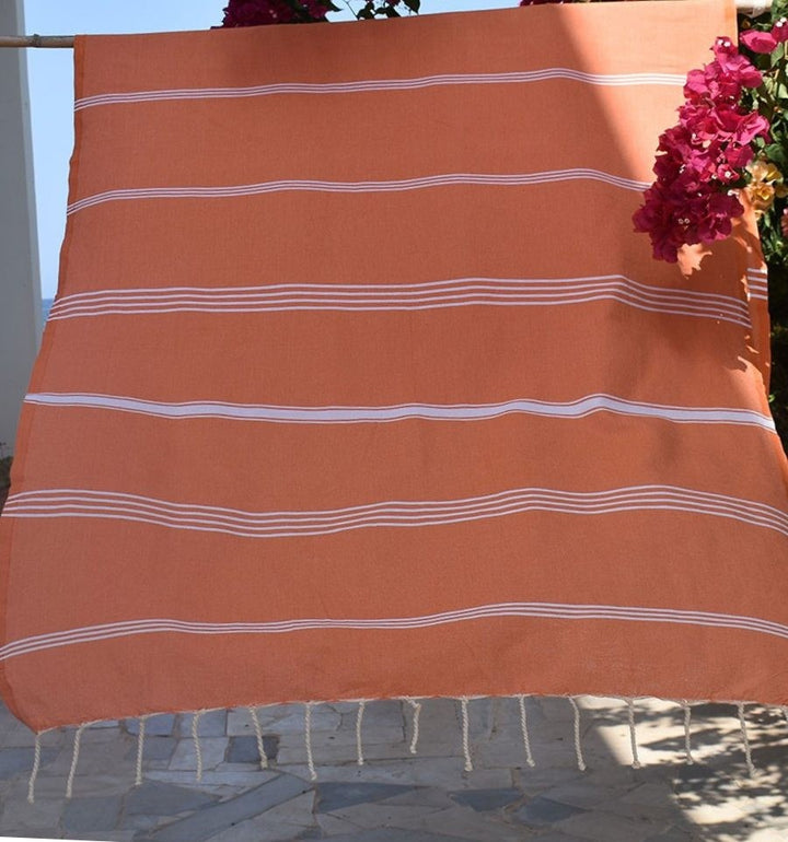 Fouta Mykonos orange