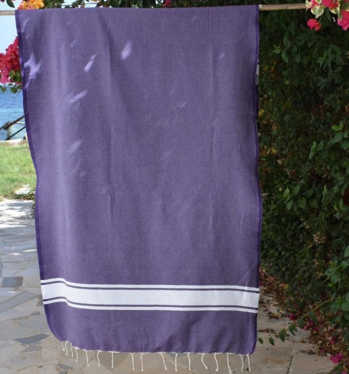 Fouta classique violet