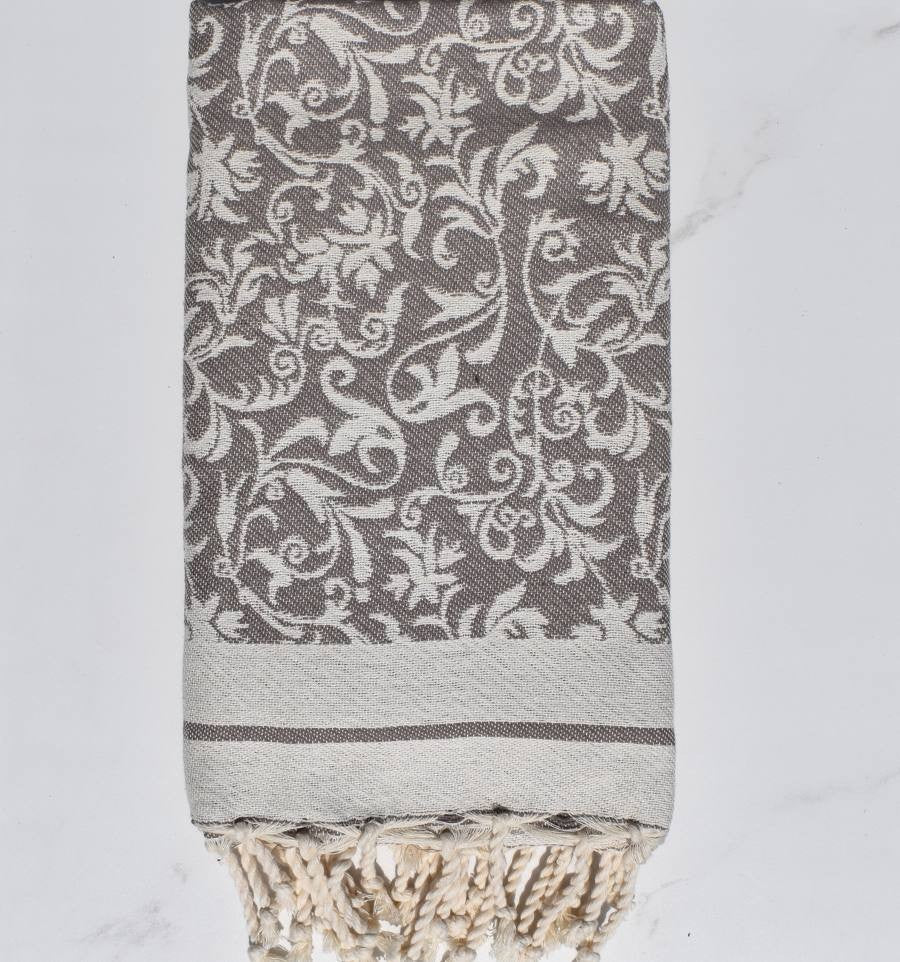 Fouta Versailles taupe