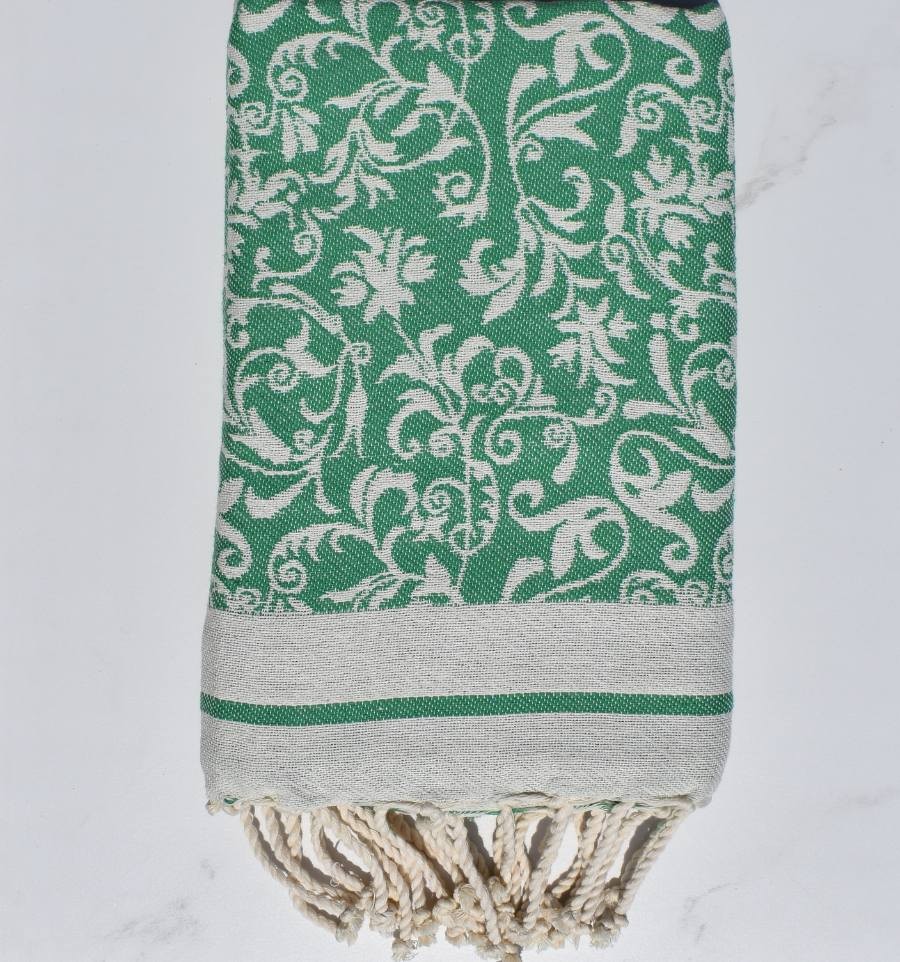 Fouta Versailles vert