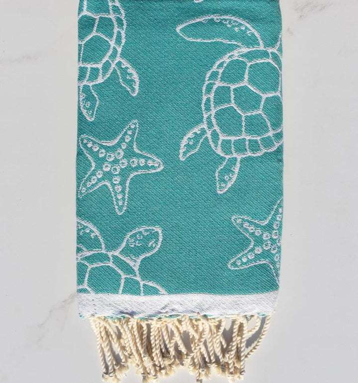 Fouta Seychelles Vert Sarcelle