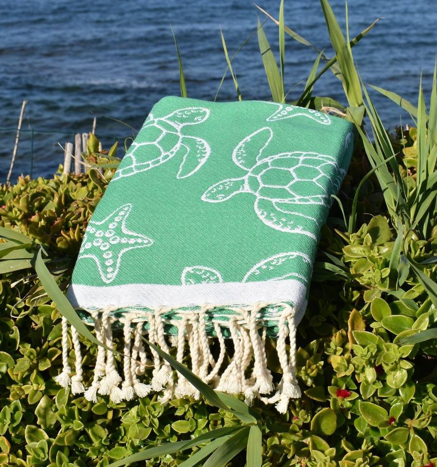 Fouta Seychelles Vert