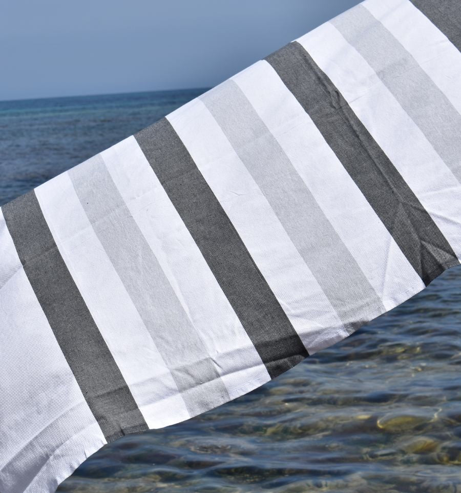 Fouta Monte Carlo gris anthracite