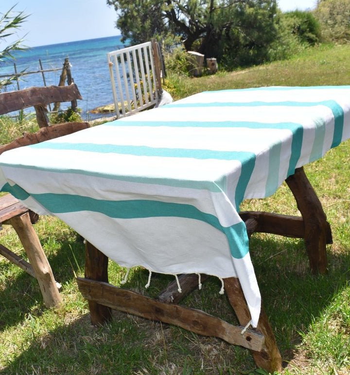 Fouta Monte Carlo vert sarcelle