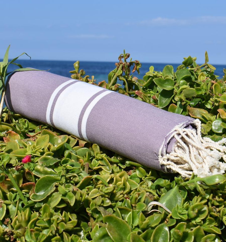 Fouta plate violet glycine