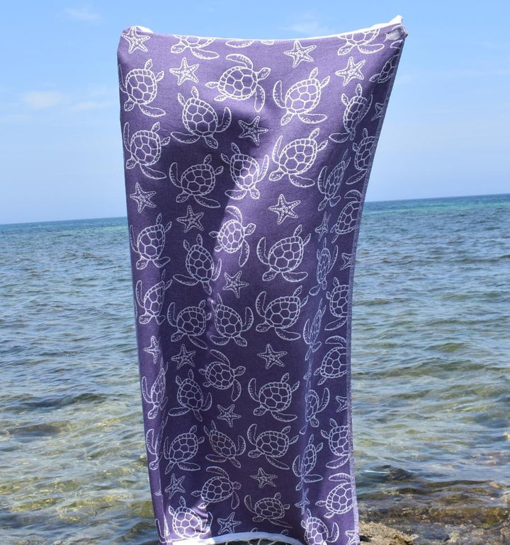 Fouta Seychelles Mauve