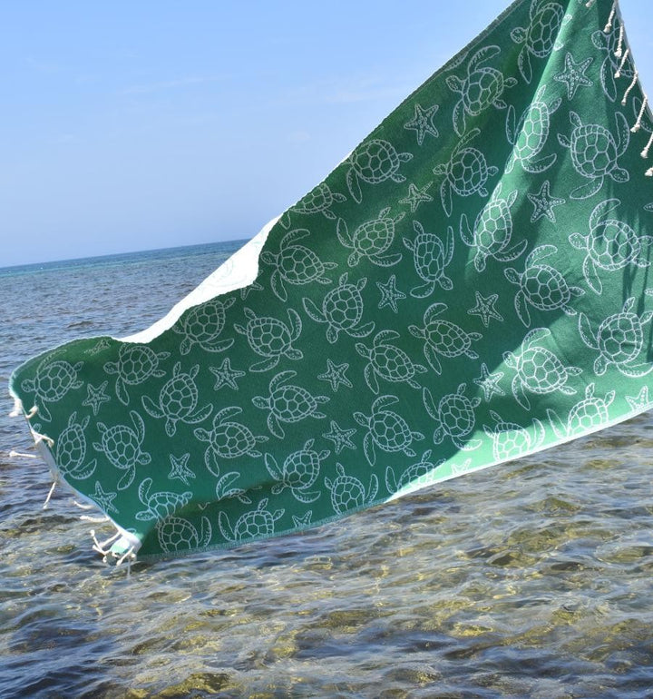 Fouta Seychelles Vert