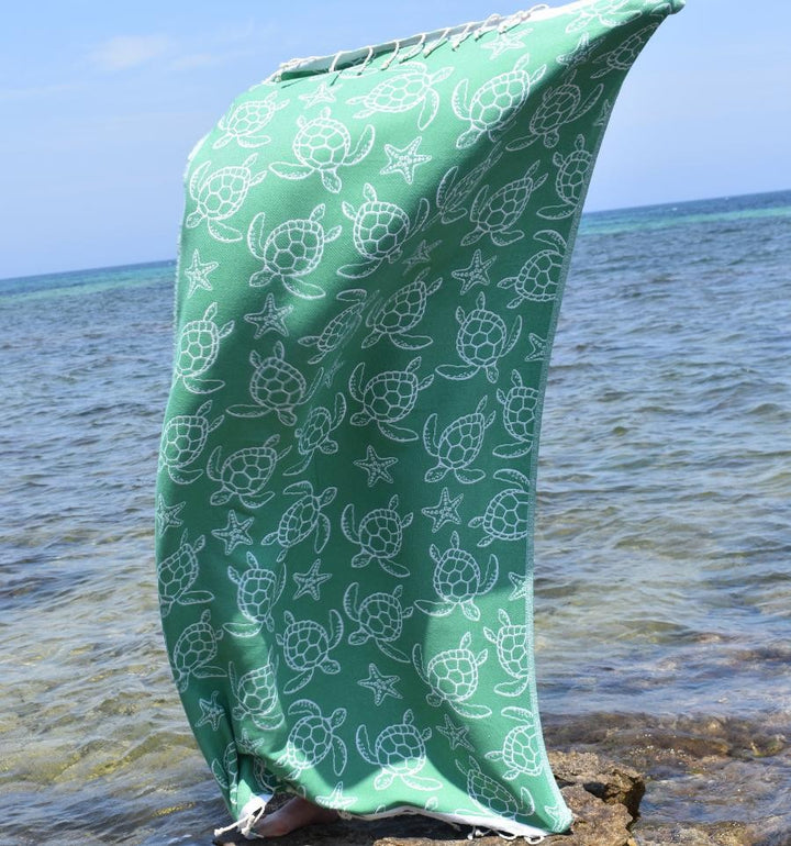 Fouta Seychelles Vert