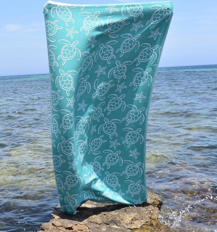 Fouta Seychelles Vert Sarcelle