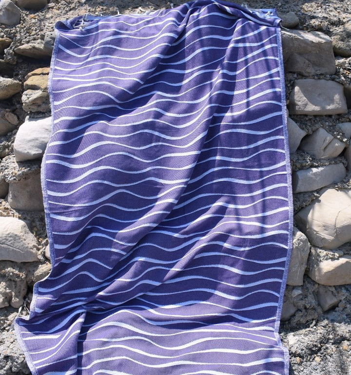 Fouta Hawaï Mauve
