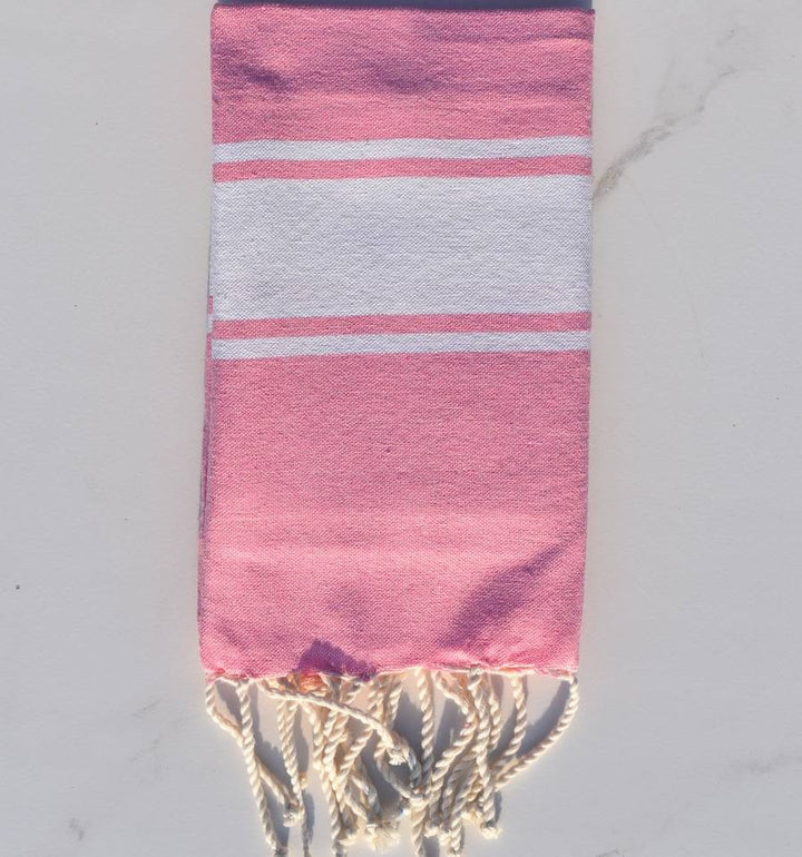 Fouta enfant rose clair