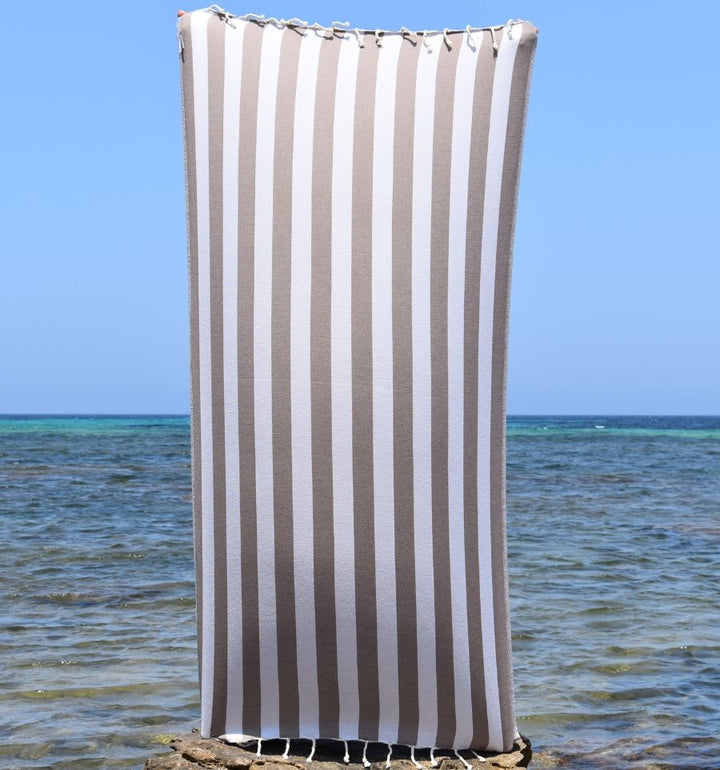 Fouta Alaska taupe