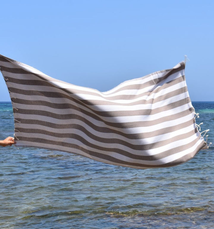 Fouta Alaska taupe
