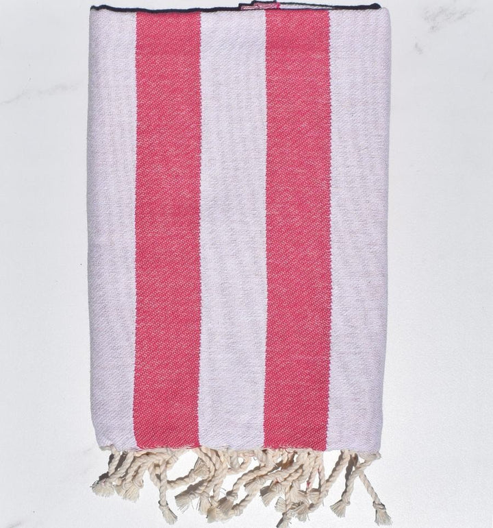 Fouta Alaska rose fuchsia