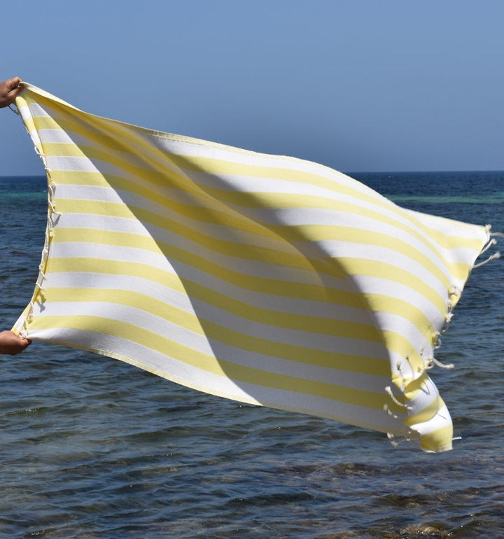 Fouta Alaska jaune