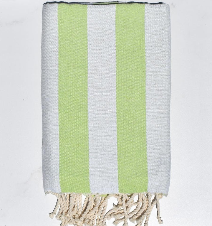 Fouta Alaska vert pistache